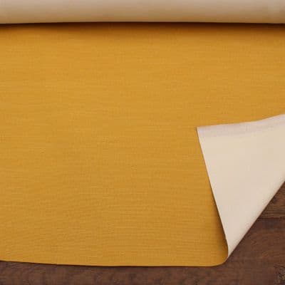 Velvet Upholstery Fabric Mustard Yellow