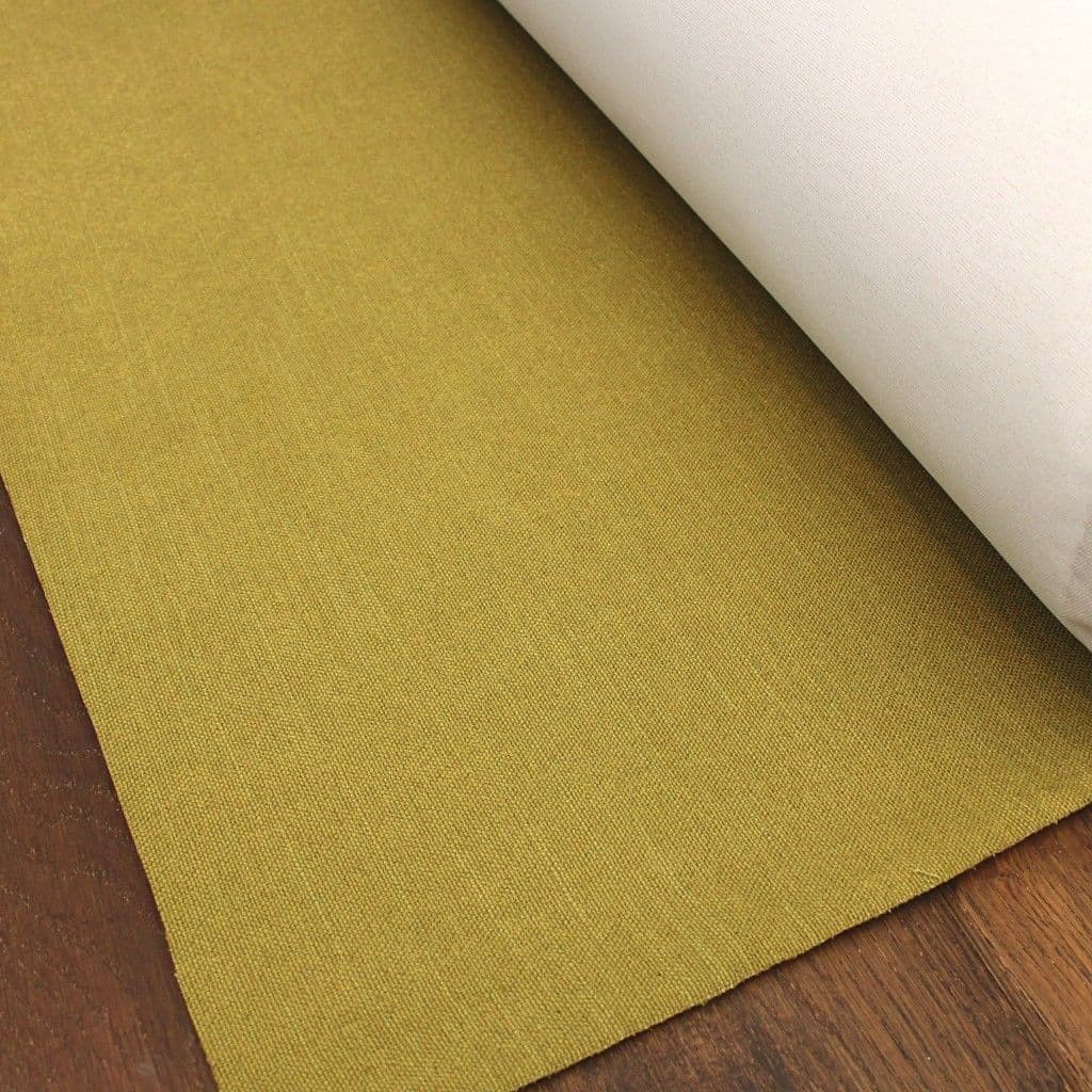 Image showcasing Fire Retardant Recycled Polyester Upholstery Fabric Olive Green