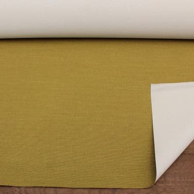 Fire Retardant Recycled Polyester Upholstery Fabric Olive Green