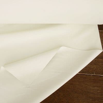 FR Thermal Blackout Curtain Lining Fabric  Ivory