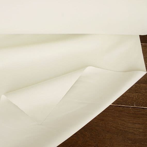 FR Thermal Blackout Curtain Lining Fabric  Ivory