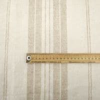 French Farmhouse Hemp Stripe Fabric – Natural