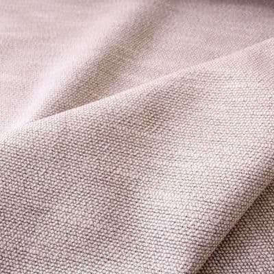 Hopsack Weave Cotton Fabric Natural Cream