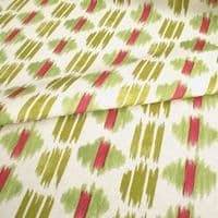 iLIV Bandhani Cotton Fabric - Carmine
