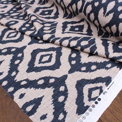 iLIV Marrakech Ink Blue Cotton Fabric