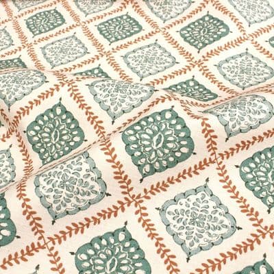iLIV Napoli Sea Green Cotton Fabric