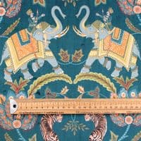 iLIV Sumatra Velvet Velvet Fabric - Ocean