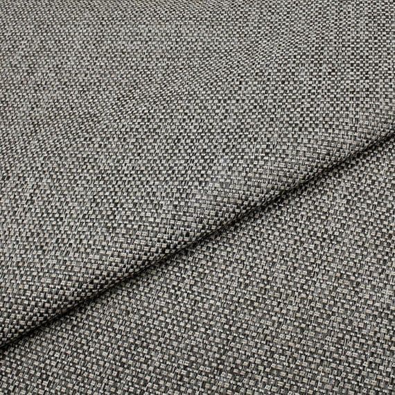Indoor / Outdoor Upholstery Fabric  Piazza Weave Granite
