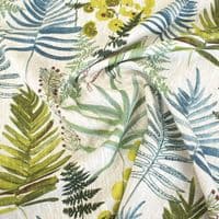 Linen Curtain Fabric Botanical Drift