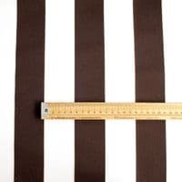 Outdoor Upholstery Fabric Black White Stripes Whitesands