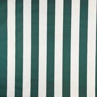 Outdoor Upholstery Fabric Green White Stripes Whitesands
