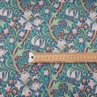 Outdoor Upholstery Fabric Morris Golden Lily French Blue