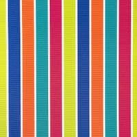 Outdoor Upholstery Fabric Multicoloured Stripes Bamburgh