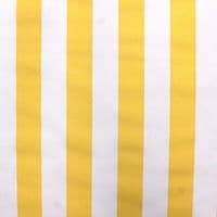 Outdoor Upholstery Fabric Yellow White Stripes Whitesands
