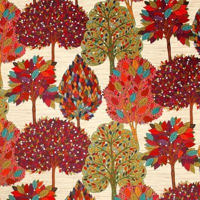 Porter & Stone Arbre Velvet Fabric Mulberry