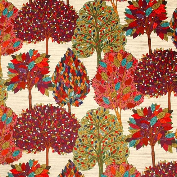 Porter & Stone Arbre Velvet Fabric Mulberry