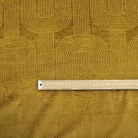 Porter & Stone Wendover Recycled Polyester Jacquard Fabric Ochre