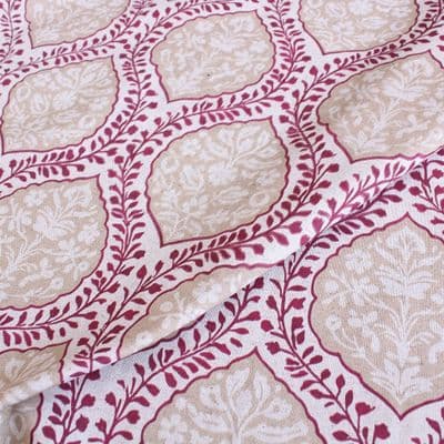 Recycled Cotton Organic Linen Fabric Dehli Linen