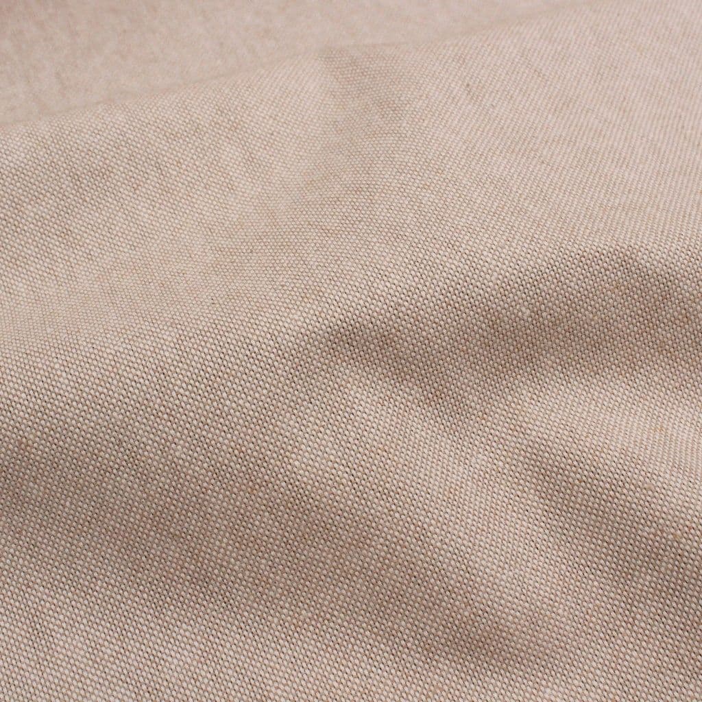 Recycled Linen Look Fabric Plain Natural