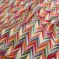 Tapestry Fabric Chevron Twist