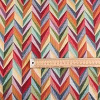 Tapestry Fabric Chevron Twist