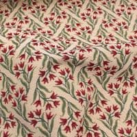Tapestry Fabric Folklore Flowers