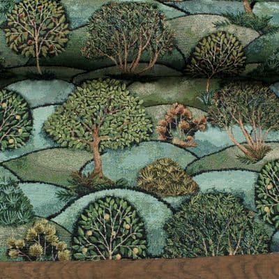 Tapestry Fabric Forest Hill Green