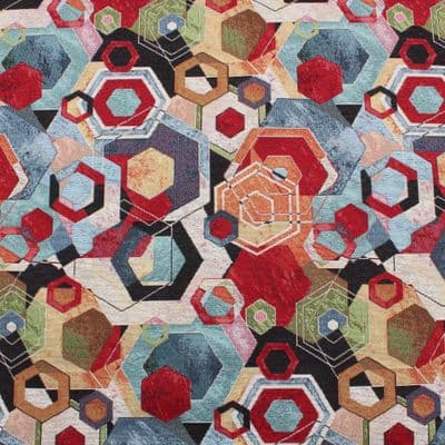 Tapestry Fabric Geometric Art