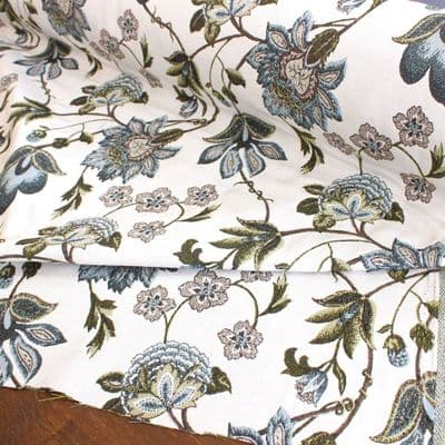 Tapestry Fabric Jacobean Elegance