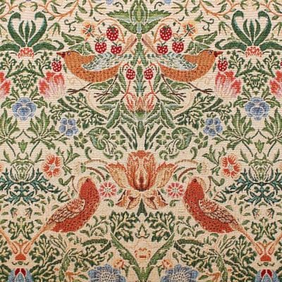 Tapestry Fabric Morris Strawberry Thief Natural