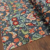 Tapestry Fabric William Denim Blue