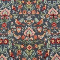 Tapestry Fabric William Denim Blue