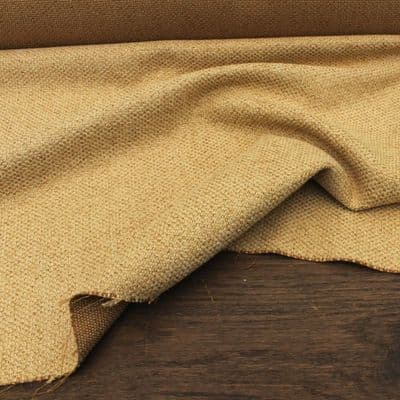 Upholstery Fabric Basket Weave Mustard Yellow