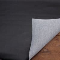Upholstery Fabric Faux Leather Black