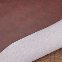 Upholstery Fabric Faux Leather Chestnut Brown