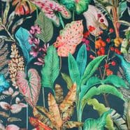 Leaf Pattern Fabric PRE ORDER Scandinavian Fabric Retro Modern