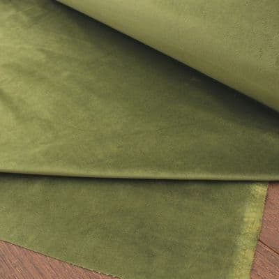 Velvet Fabric Forest Green