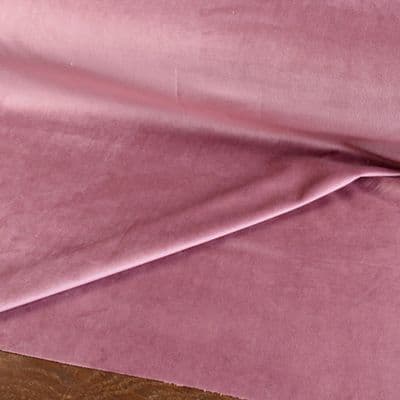 Velvet Fabric Vintage Rose Pink