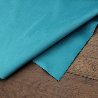 Velvet Upholstery Fabric Aqua Blue
