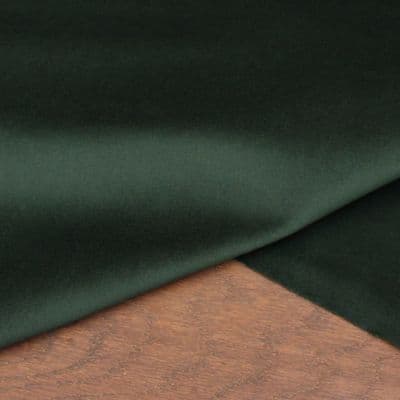 Velvet Upholstery Fabric Bottle Green