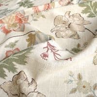 Viscose Linen Fabric Jacobean Songbird