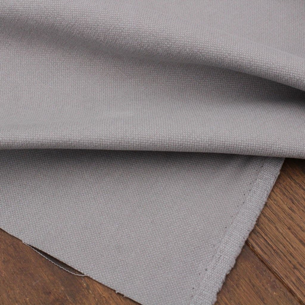 Picture of Warwick Recycled Cotton Upholstery Fabric Dove Grey
