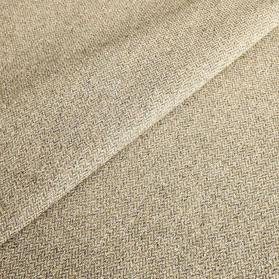 Wool Like Tweed Herringbone Upholstery Fabric - Natural Truffle