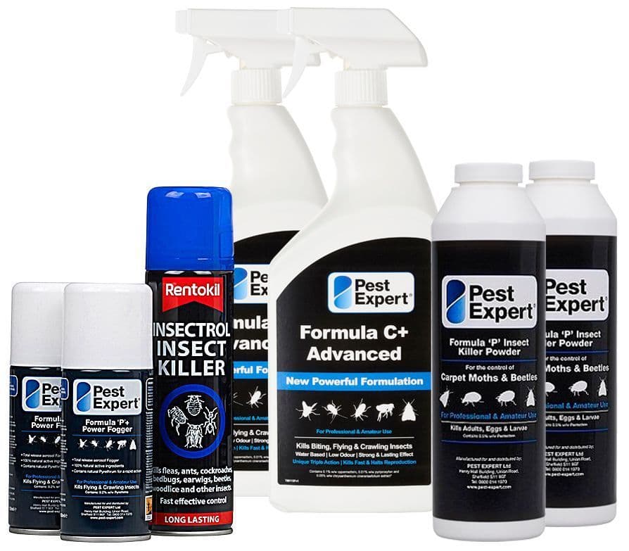 Pest Expert Carpet Beetle Killer Kit for 2 Rooms