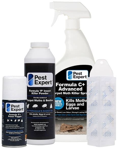 Pest Expert Carpet Moth Killer Kit for 1 Room