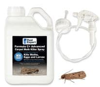 Pest Expert Formula 'C+' Carpet Moth Spray 5L