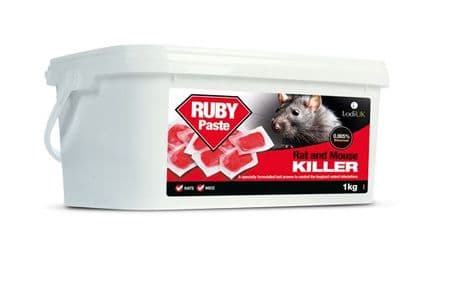 Difenacoum Mouse and Rat Poison Bait Sachets 48 x 25g (1.2Kg)