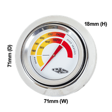 Beefeater 1100 Series Temperature Gauge & Bezel (478004)