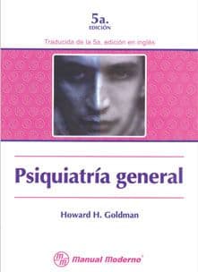 >> Psiquiatría (Psiquiatria) General Goldman ISBN: 9684269390