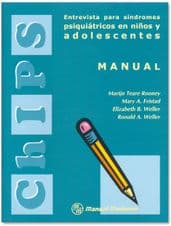 4489005601003 56-100 WELLER ENTREVISTA PARA SINDROMES PSIQUIATRICOS EN NIÑOS Y ADOLESCENTES CHIPS
